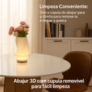 Luminária de Cabeceira com Iluminação Ajustável