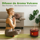 Umidificador Vulcão 360ml – Chama Realista e Aromaterapia