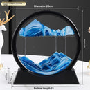 Ampulheta de Areia 3D – Relaxe, Decore e Surpreenda com Paisagens Vivas