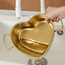 Panela de Aço Inoxidável em Formato de Coração - Tododia Lar