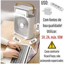 Ventilador  ar condicionado climatizador umidificador portátil Frete Grátis