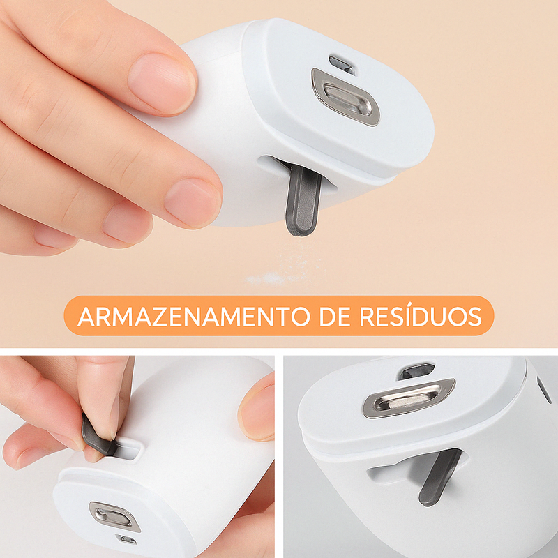 Cortador de Unha Elétrico — Unhas Feitas Sem Esforço Para Todas as Idades FRETE GRÁTIS