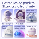 Umidificador de Ar Astronauta 220ml Luz LED Colorida Frete Grátis