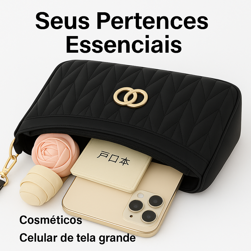 Bolsa Essenza estilo e personalidade em cada detalhe FRETE GRÁTIS