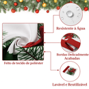 Toalha de Mesa Natalina Impermeável Retangular