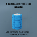 Escova com cabeças descartáveis -Limpeza