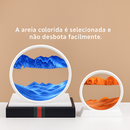 Ampulheta de Areia 3D – Relaxe, Decore e Surpreenda com Paisagens Vivas