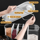 Dispenser de Grãos Selado para Parede (10kg)