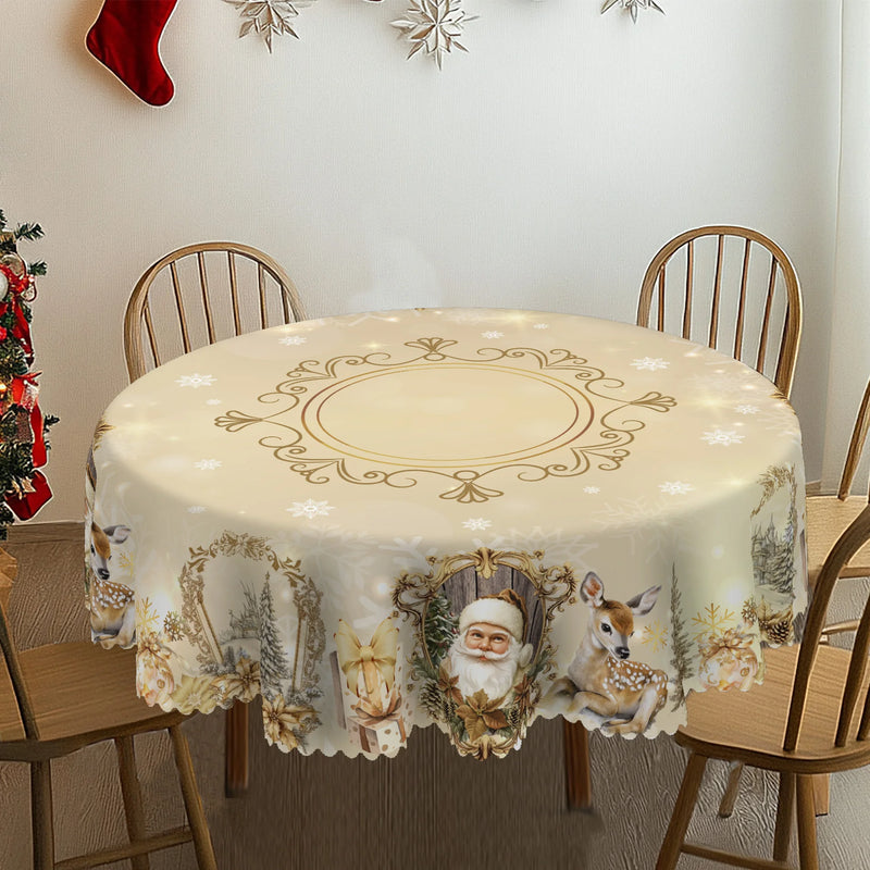 Toalha de Mesa Natalina Premium | Decoração de Natal