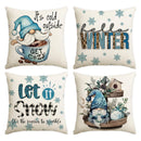 Capas de Almofada Natalina (Kit 4 peças)