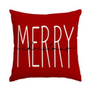 Capa de almofada de Natal Vermelhas – Kit 4 Capas Decorativas