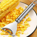 New Stainless Steel Corn Peeler Household Manual Corn Thresher Cob Shaver Planer Stripper Cutter Kitchen Fruit Vegetable Tools - Tododia Lar