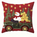 Capa de Almofada Decorativa Natalina (Peachskin)