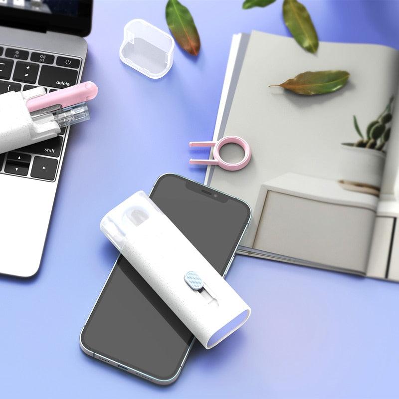 Caneta de Limpeza de Teclado e Eletrônicos 7 em 1 Multifuncional - Tododia Lar