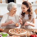 Pá de Pizza Deslizante Dobrável com Cabo de Madeira + Frete Grátis - Tododia Lar