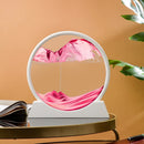 Ampulheta 3D Hipnótica – Elegância e Relaxamento