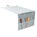 Creative Refrigerator Dust Cover High Density Waterproof Fine Workmanship Feather Printing Fridge Dust Cover for Fridge