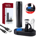 Abridor de Vinho Elétrico Recarregável USB + FRETE GRÁTIS