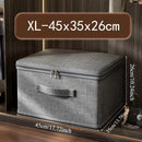 Caixa Organizadora Dobrável de Tecido Oxford Cinzar Home Organization