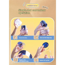 Luz Noturna Estelar Kawaii | Projetor Infantil com Unicórnios e Música Relaxante