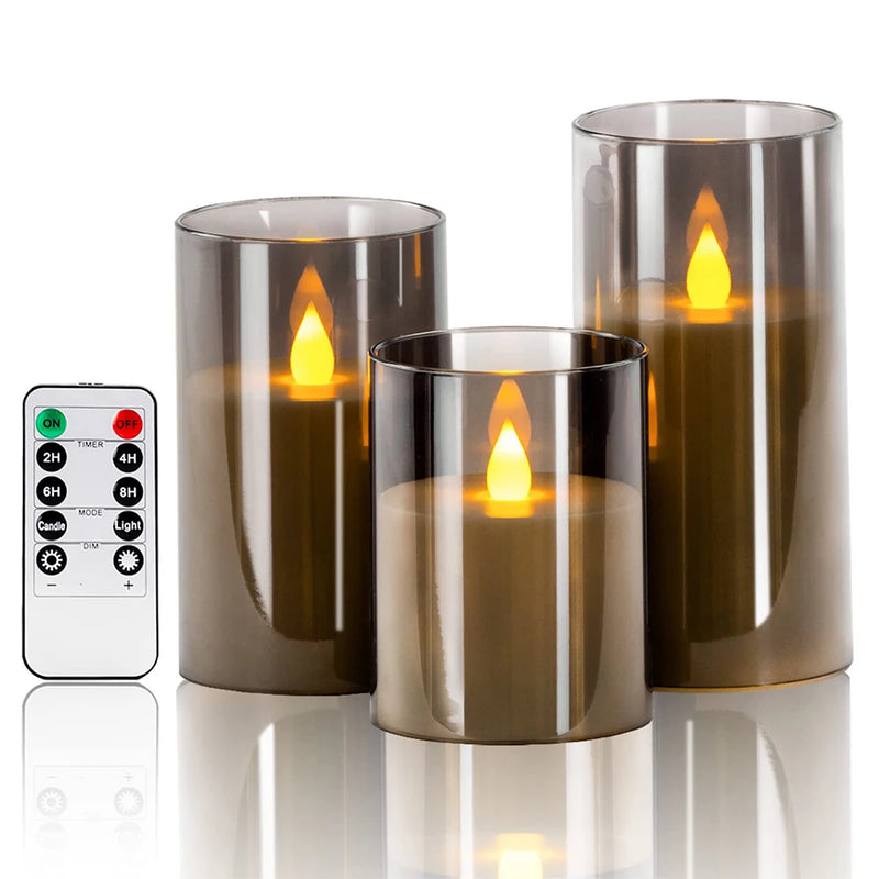 Velas LED Sem Chama com Controle Remoto