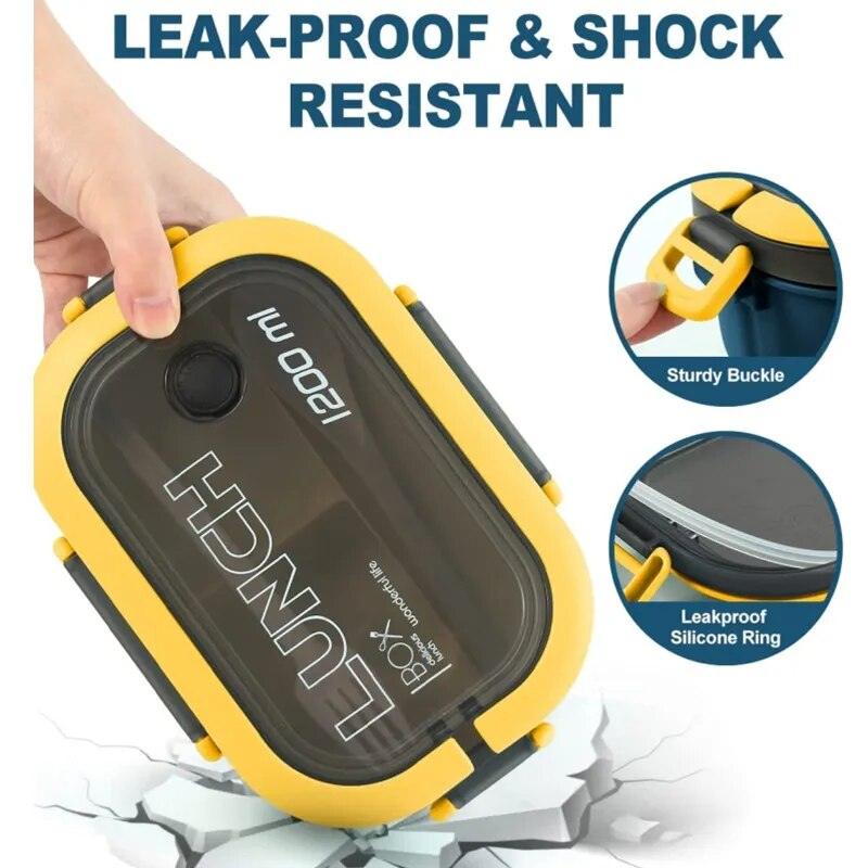 Pote lançeira selado anti vazamento duas repartições - Tododia Lar