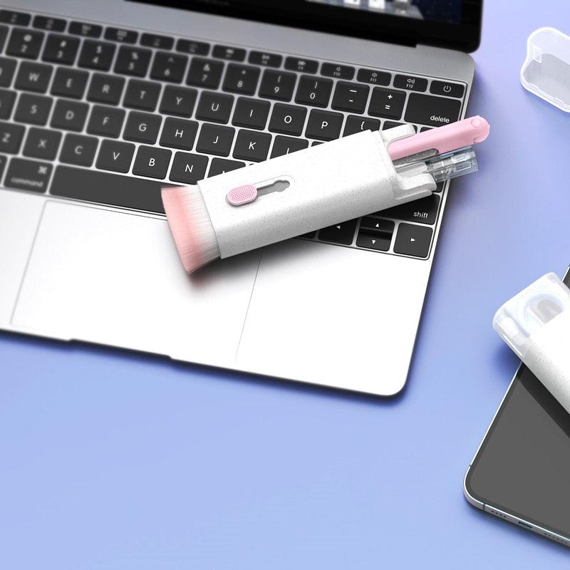 Caneta de Limpeza de Teclado e Eletrônicos 7 em 1 Multifuncional - Tododia Lar
