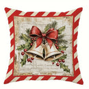 Fronhas Natalinas Decorativas Papai Noel e Cervo