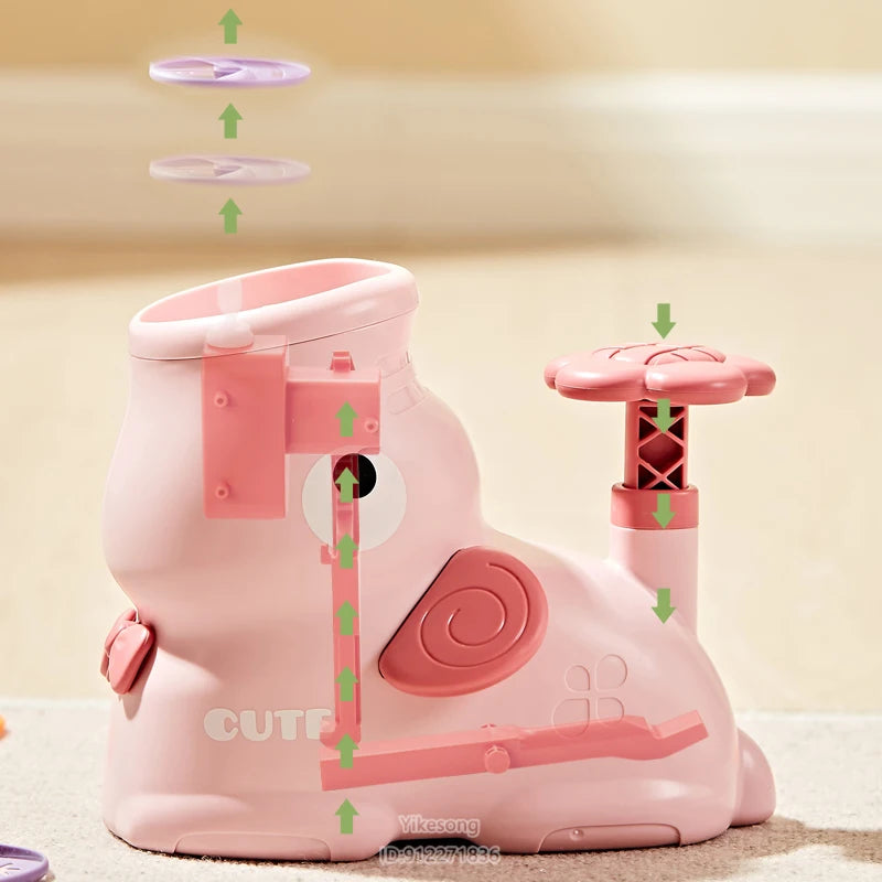 Brinquedo Elefante  lançador de discos Frete Grátis