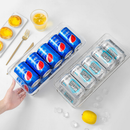 Porta Latas 2 andares com design deslizante prático