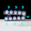 Porta Latas 2 andares com design deslizante prático