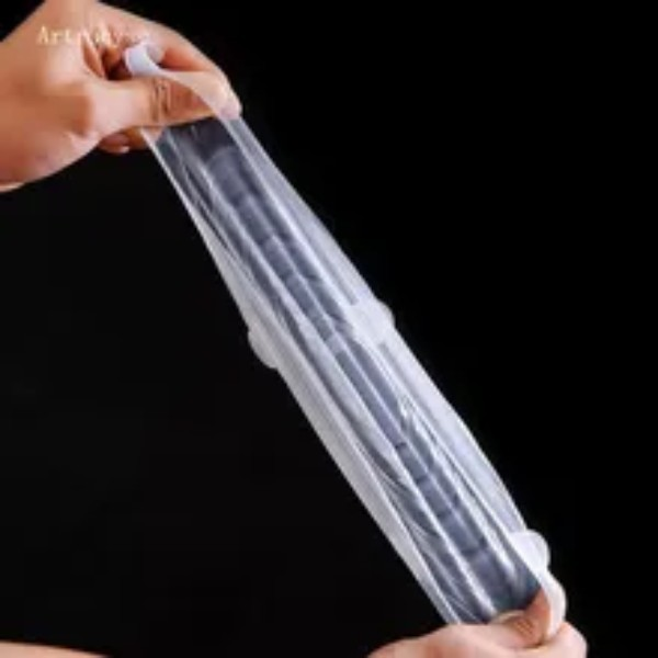 24 Pcs Tampa Silicone Elastica Reutilizável À Prova Sopa De Fugas Para Cozinha