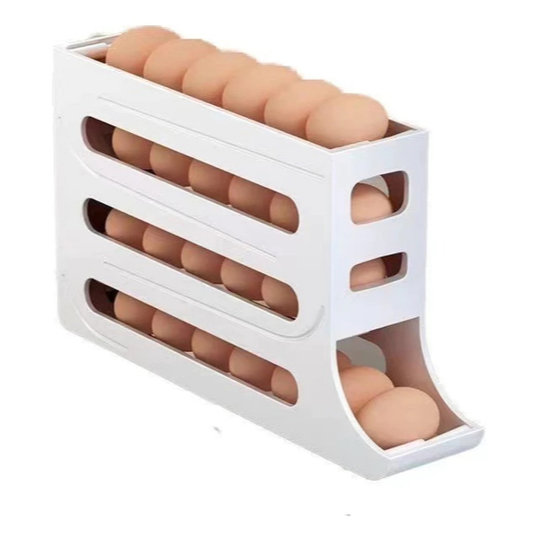 Porta-Ovos Automático Rolante para Geladeira