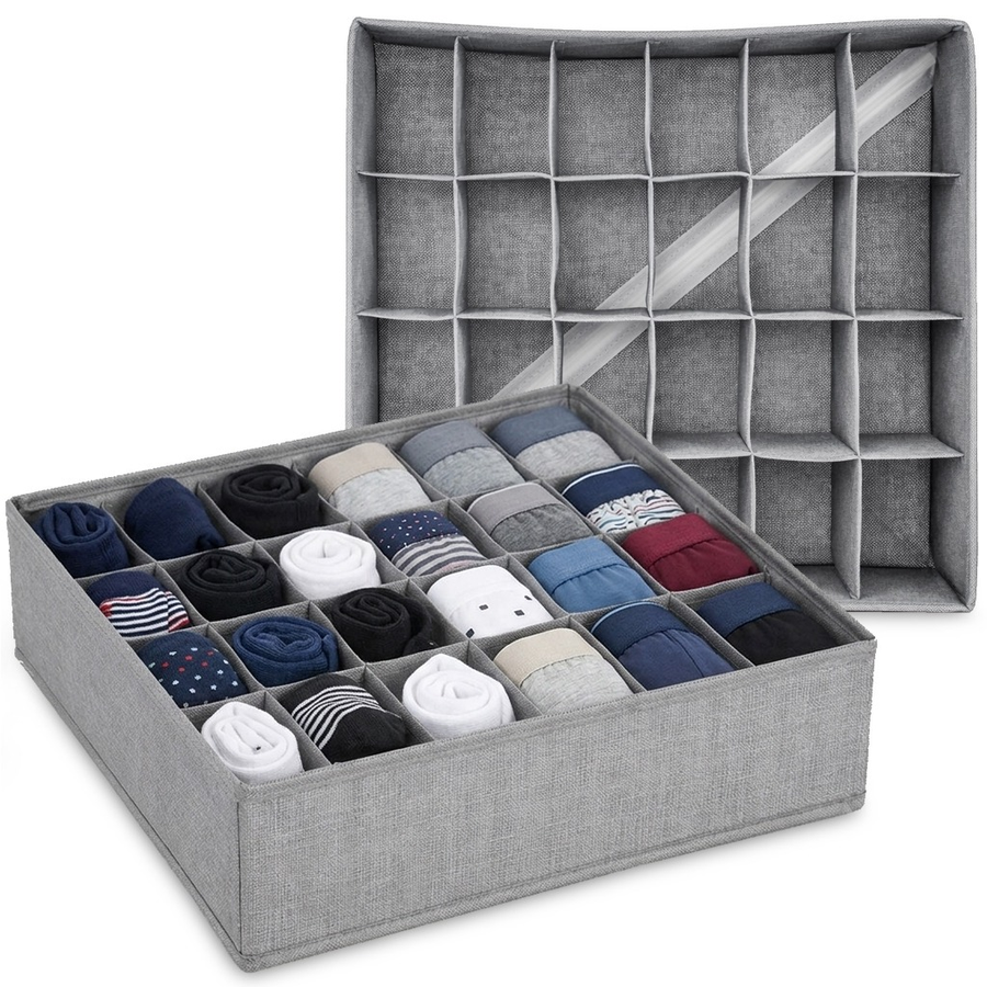 Organizador Colmeia 24 Nichos para Gavetas, Closet e Guarda-Roupas