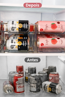 Organizador de Latas para Geladeira