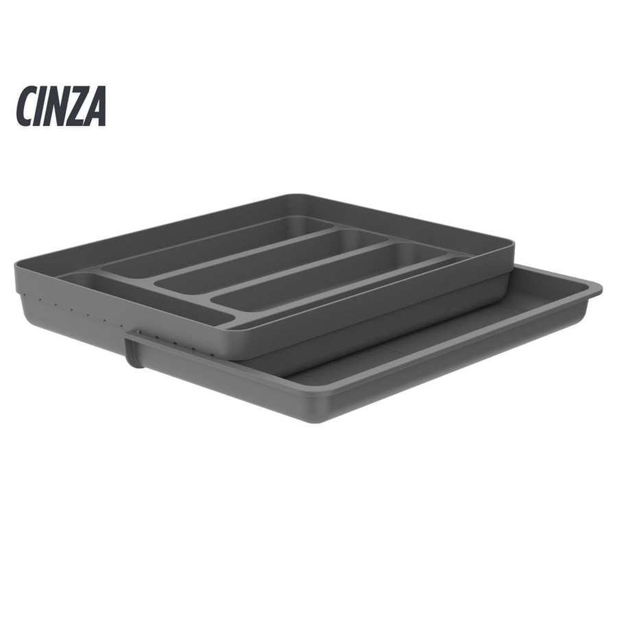 Organizador extensível para gavetas sempre organizadas