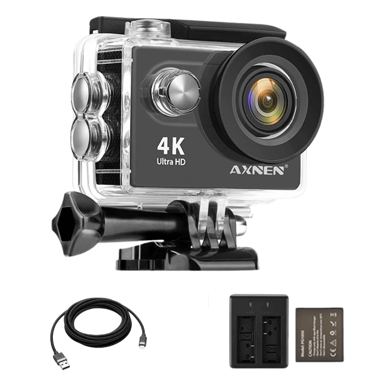 Câmera de Ação Profissional Portátil 4K Ultra HD 60FPS - Estilo Go Pro - Tododia Lar