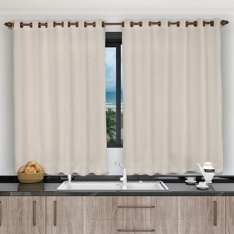 Cortina para Cozinha de Voil com Forro de Microfibra - Conforto e Beleza para o Seu Ambiente - Tododia Lar