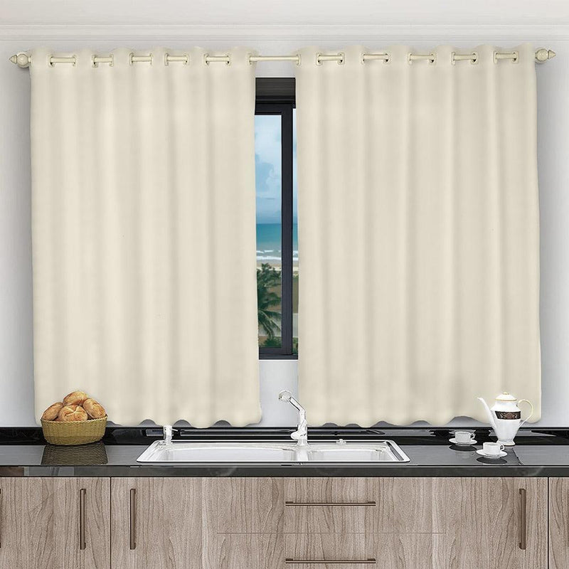 Cortina para Cozinha de Voil com Forro de Microfibra - Conforto e Beleza para o Seu Ambiente - Tododia Lar
