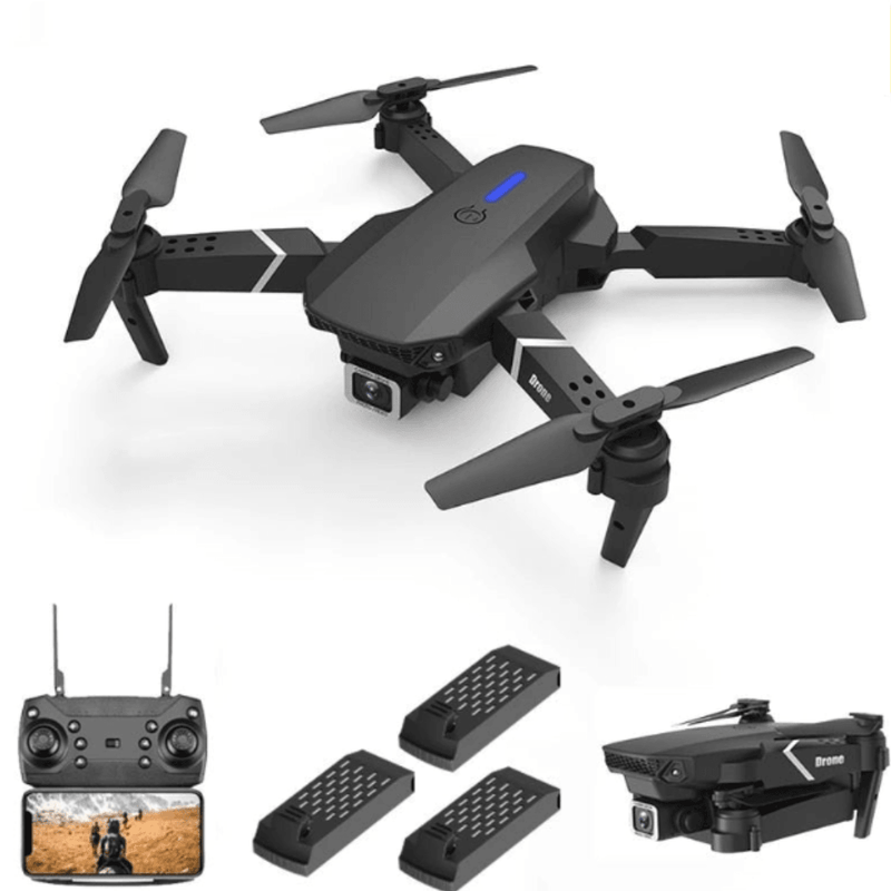 Drone Profissional Wifi com Controle Remoto Adaptável/Zangão - Tododia Lar