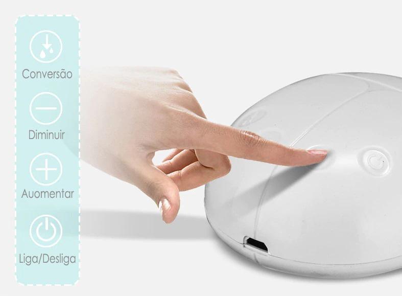 Bombinha para retirada de leite materno Elétrica/MonEasy - Tododia Lar