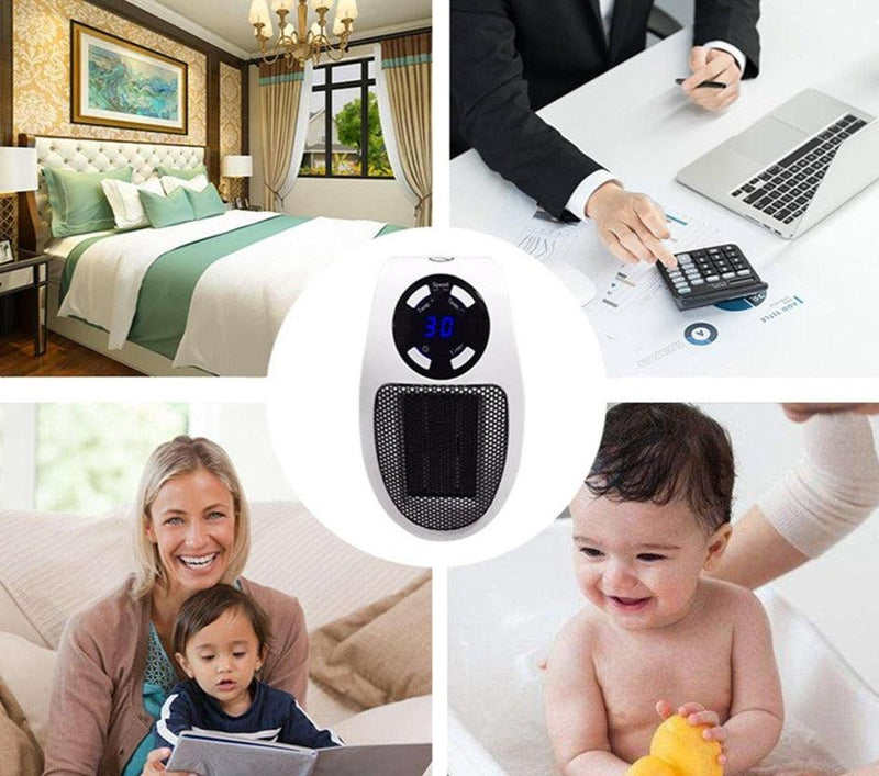 Aquecedor Portátil Elétrico 500W - Tododia Lar
