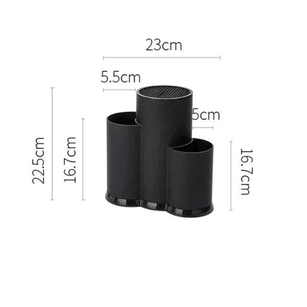 Porta Utensílios e Facas de Cozinha Multifuncional - Tododia Lar