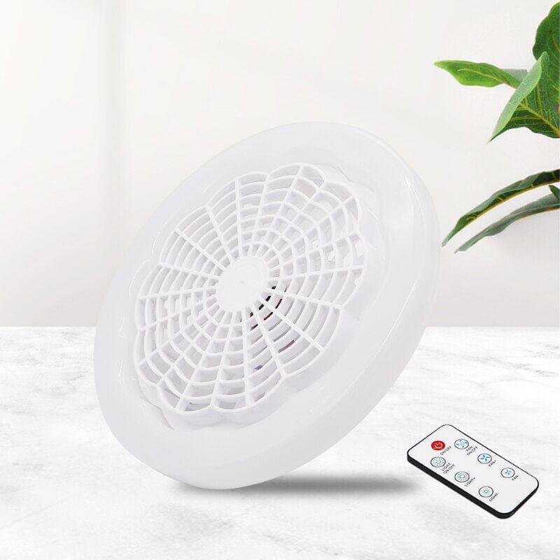 Ventilador Silencioso de Lâmpada Turbo Led 2 em 1 [ULTRA POTENTE] - Tododia Lar