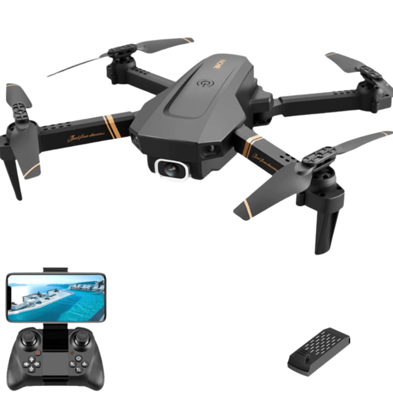 Drone Profissional Quadcopter Com Wifi e Controle Remoto - Tododia Lar