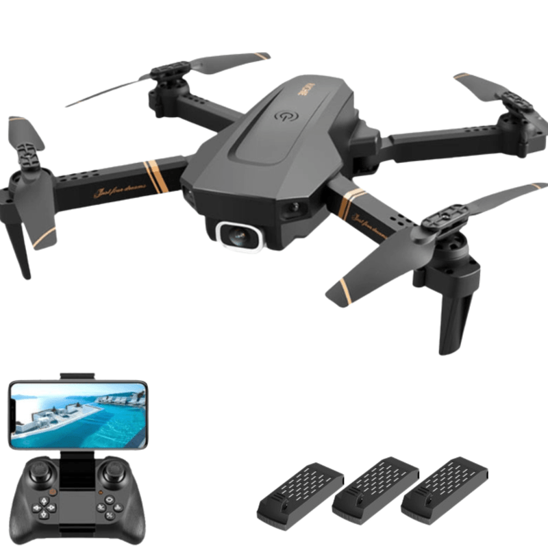 Drone Profissional Quadcopter Com Wifi e Controle Remoto - Tododia Lar