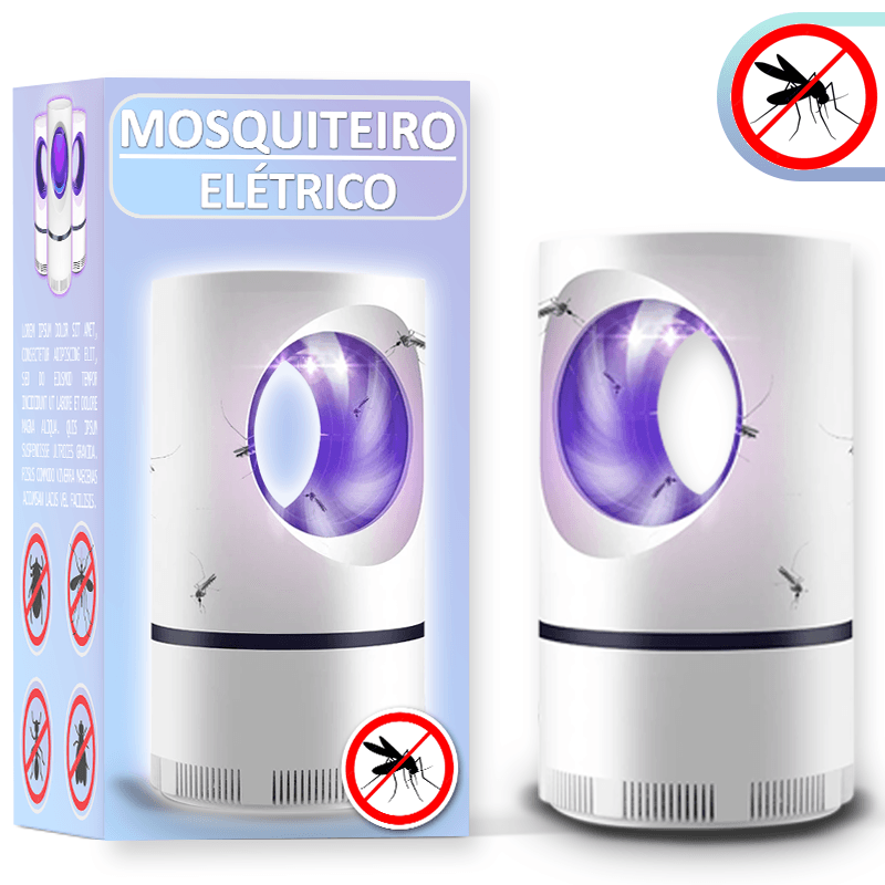 Armadilha Para Mosquitos e Insetos - Mosquiteiro Elétrico - Tododia Lar